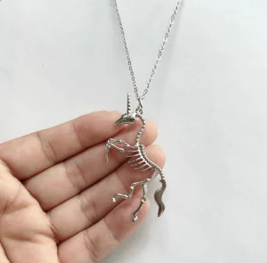 Unicorn Skeleton Earrings and Studs